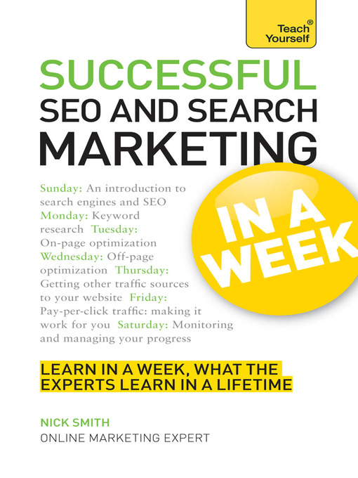 Upplýsingar um Successful SEO and Search Marketing in a Week eftir Nick Smith - Biðlisti
